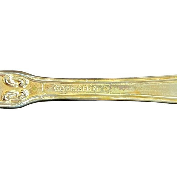 Godinger Grand Master Gold Electroplated Serving Ladle and Spoon 2 pieces - Picture 6 of 6